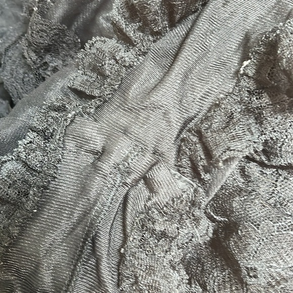 Vintage Tosca Lingerie California Teddy Black Nylon Lace Snap Crotch Bodysuit - Picture 10 of 10